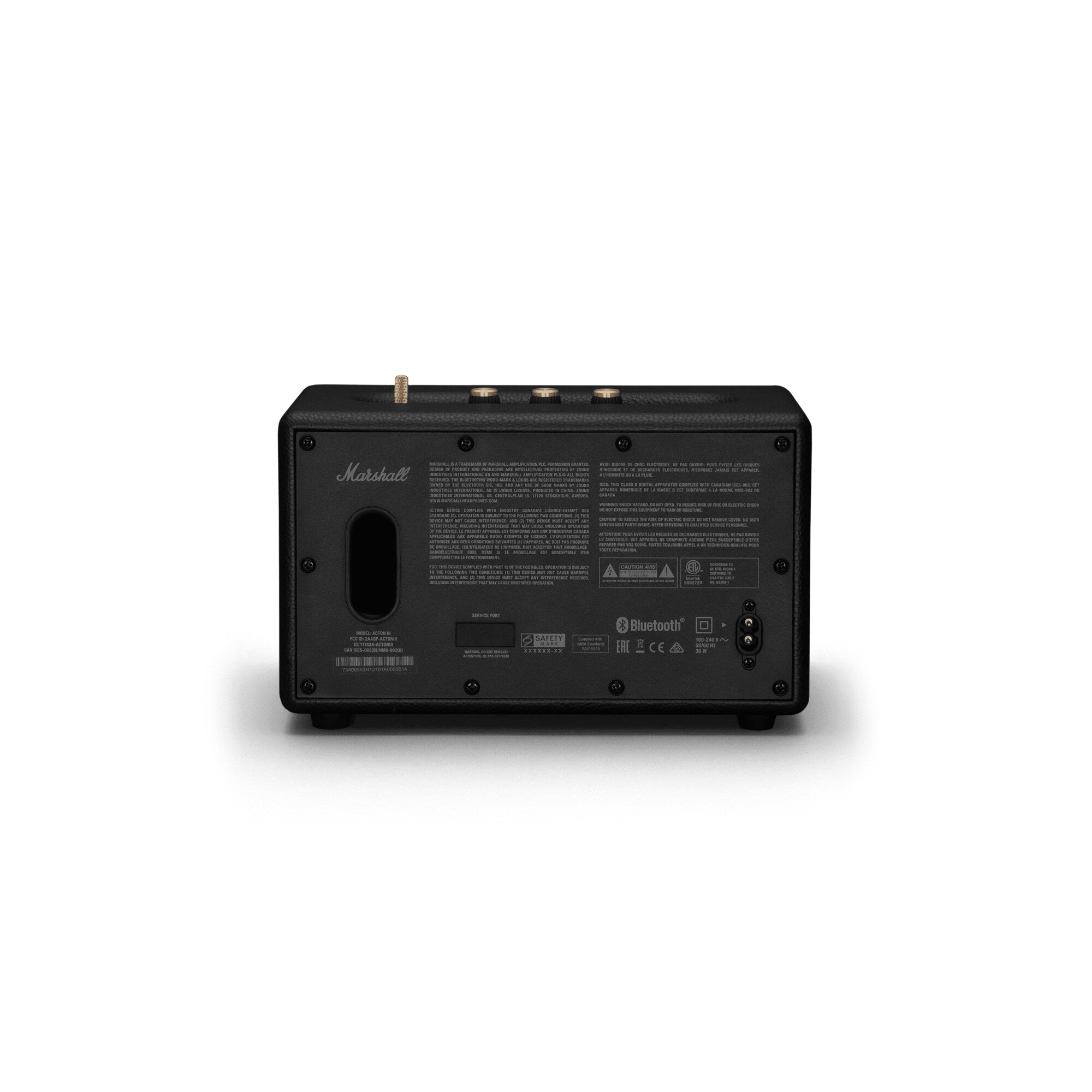 Altoparlante Bluetooth Marshall ACTON BT III nero - Scopri l'innovazione di alta qualità - a soli 310€