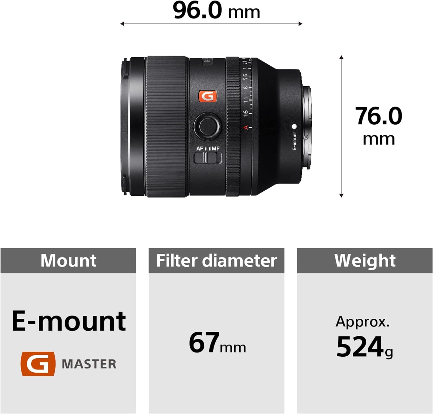 Sony obiettivo FE 35mm f/1.4 GM (SEL35F14GM) - Scopri l'innovazione di alta qualità - a soli 1284€