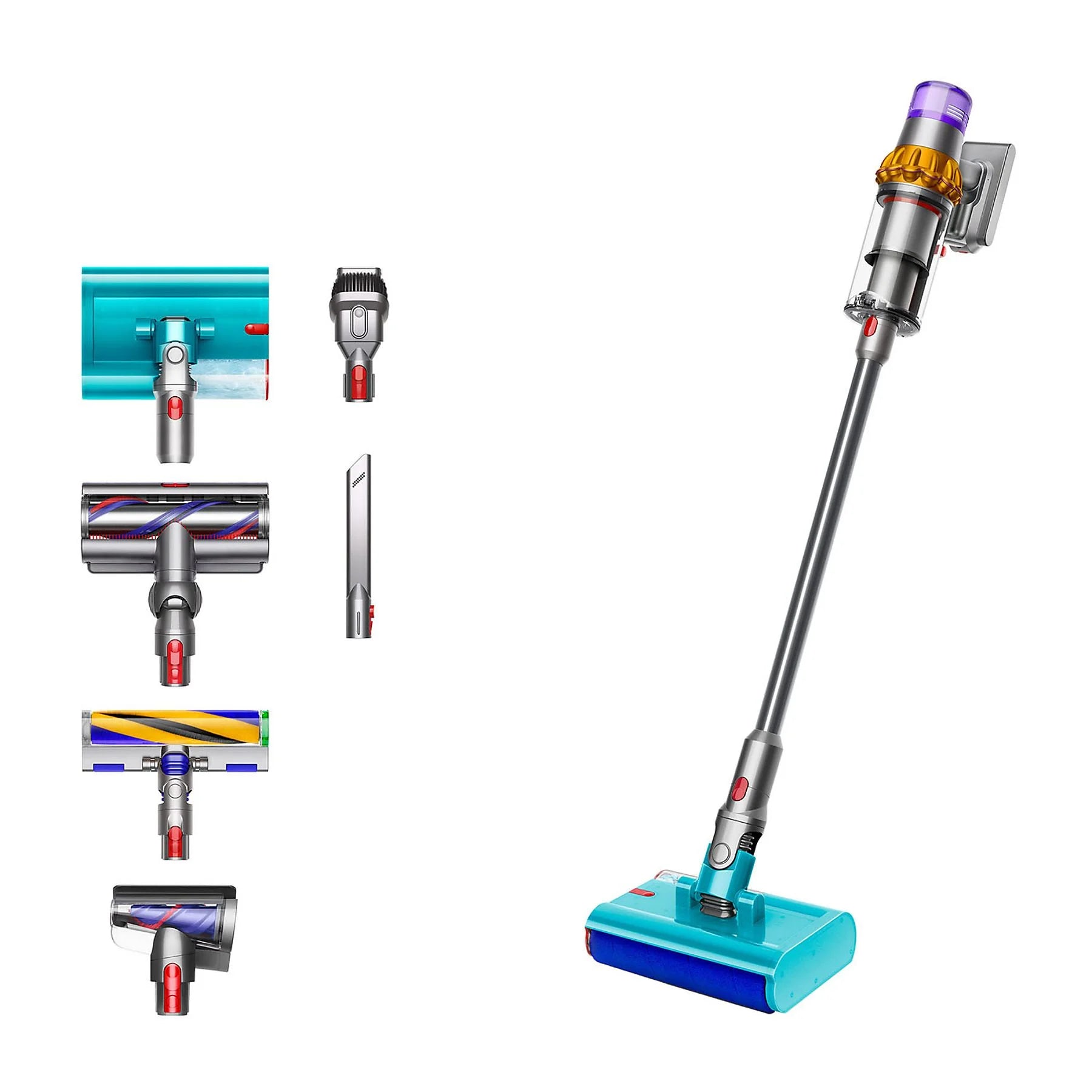 DYSON V15s DETECT SUBMARINE scopa elettrica senza filo, Senza sacco, 25 W - Scopri l'innovazione di alta qualità - a soli 844€