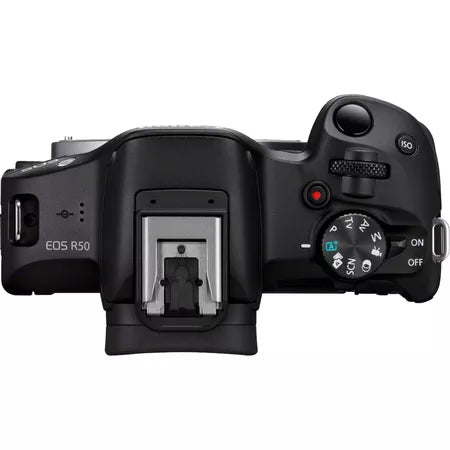 Canon EOS R50, Nero + obiettivi RF-S 18-45mm IS STM Lens + obiettivi RF-S 55-210mm IS STM - Scopri l'innovazione di alta qualità - a soli 1097€